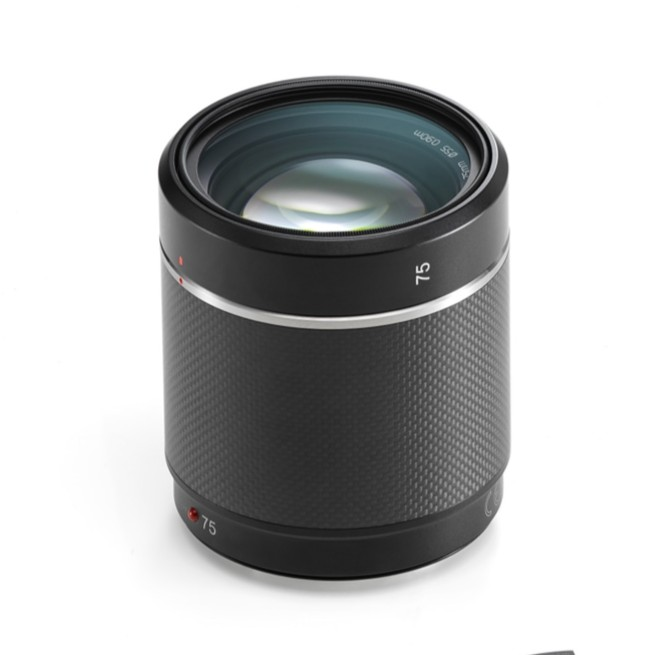 DJI DL 75 mm F1.8レンズ